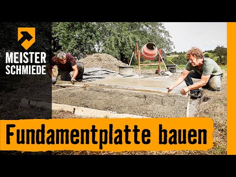 Fundamentplatte bauen | HORNBACH Meisterschmiede