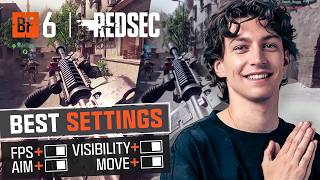 Les MEILLEURS SETTINGS après 100h sur Battlefield 6 / RedSec ⚙️ (FPS Boost + Précision Max)