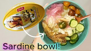First time eating Japanese SARDINES!  🐟Nissui brings the MISO flavor! 💥