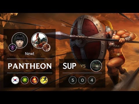 Pantheon Support vs Tahm Kench - KR Master Patch 9.5
