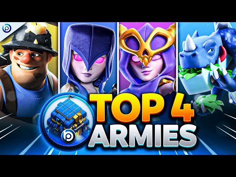 Top 4 TH12 Attack Strategies You Must Know in 2025 | Best Town Hall 12 Armies with Links