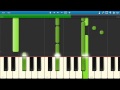 Red - Pieces on Piano tutorial