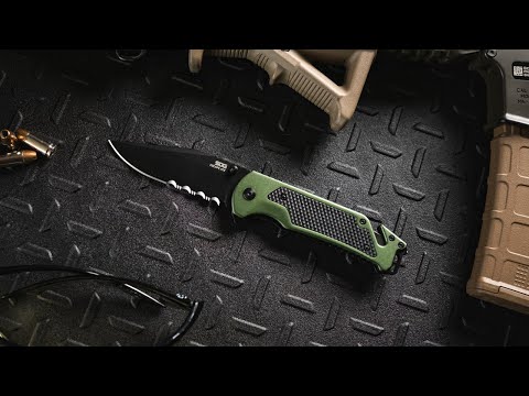 Нож спасателя SOG Escape ATK 2.0, Olive Drab (SOG 11-52-01-43)