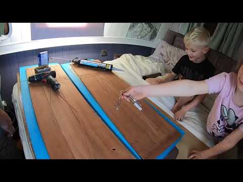 Vlog 119, Narrowboat Fit Out - STERN STEPS AND FINISHING THE HATCH