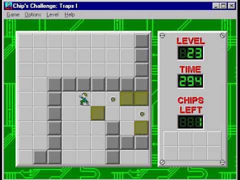 CCLP2 level 23 solution - 254 seconds