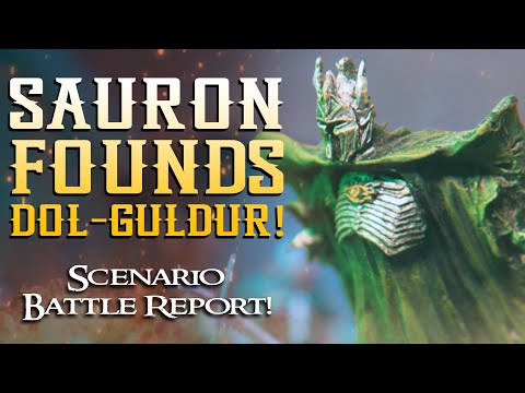 The Founding of Dol Guldur! | Middle-earth SBG Battle Report