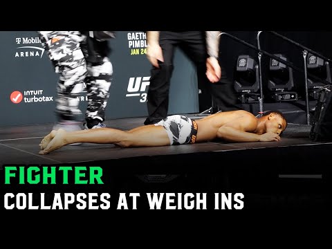 UFC fighter Cameron Smotherman collapses at UFC 324 weigh ins