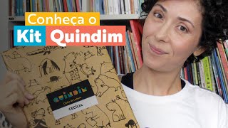 Tudo o que vem no kit de livros infantis Quindim