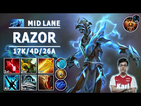 Razor Mid Lane | 7.32d | Pos 2 Razor Play | Dota 2 Immortal Gameplay