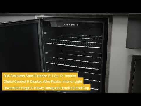 Coyote 24 Inch Built-In Refrigerator Video