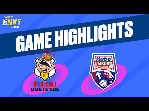 Filou Oostende vs. Hubo Limburg United - Game Highlights