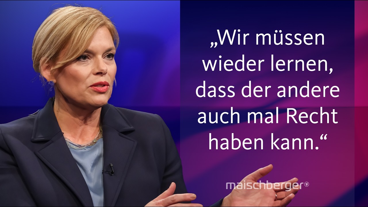 Julia Klöckner über politische Polarisierung, Debattenkultur und die Rolle der Kirche | maischberger