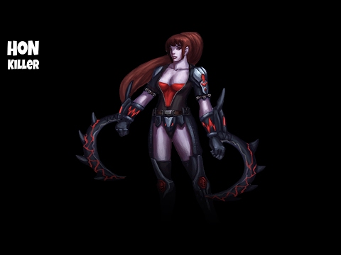 HoN 4.0.3 The Dark Lady Gameplay - `AnusHunteR` - Legendary