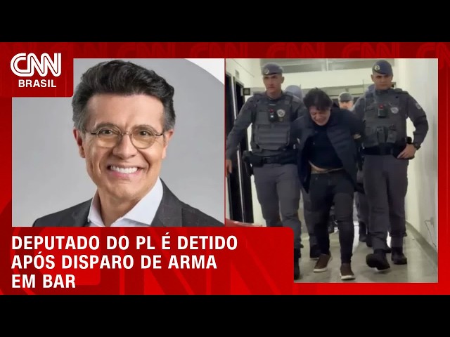 Deputado do PL é detido após disparo de arma em bar na zona Oeste de SP | LIVE CNN