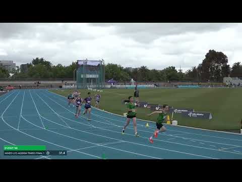 Mixed U13 4x200m Timed Final 1 - 2025-26 Commonwealth Bank State Relay Championships