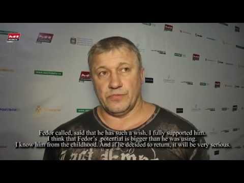 Vladimir Voronov about Fedor's returning | Interview after M-1 Challenge 60