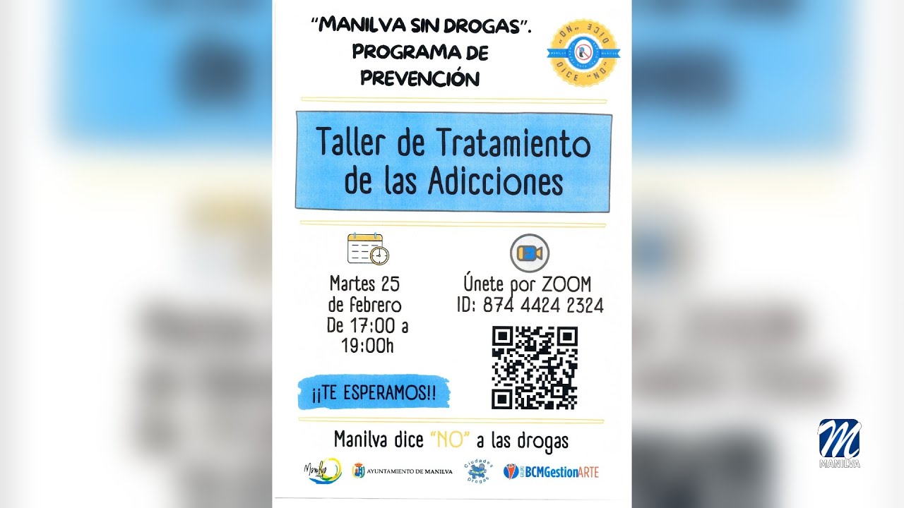 Taller de tratamiento de adicciones