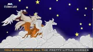 Edewcate english rhymes | All the pretty little horses | Baby Lullaby song