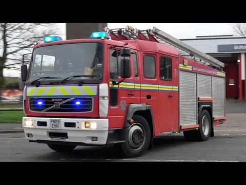 *RESERVE* Bolton North Pump Turnout - Greater Manchester Fire And Rescue Service