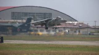 preview picture of video ''09年岩国フレンドシップデー　AV-8B Harrier Level III Demo　Vol１'