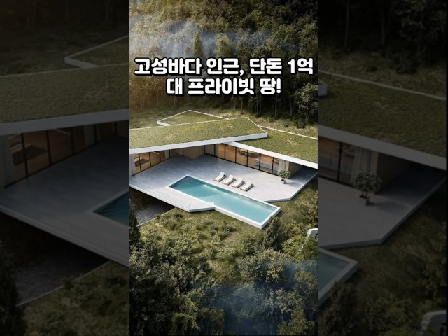 강원도 송지호 해수욕장 근처 토지 매매