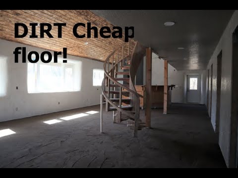 Earthen Floor In Our Straw Bale Home | Part 1