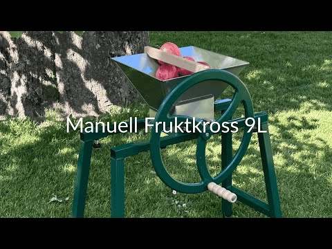 Fruktkrossning för nybörjare – Så funkar Manuell Fruktkross 9L