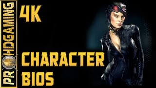 Batman: Arkham Knight (PC) - All Character Bios - 4K