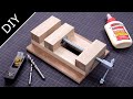 Simple Smart Make A Wooden Vise Drill Press Vise