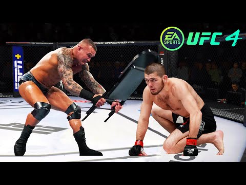 UFC4 Khabib Nurmagomedov vs Randy Orton EA Sports UFC 4