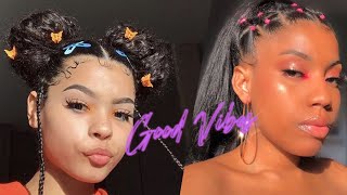🦋🌸 Cute Rubber band and Clip Hairstyles🌸🦋 | LOW KEY EXTRA EDITION