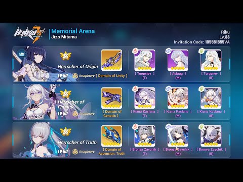 [EX MA] Jizo 47744 / 39786 - 6S Herrscher Trio | Honkai Impact 3