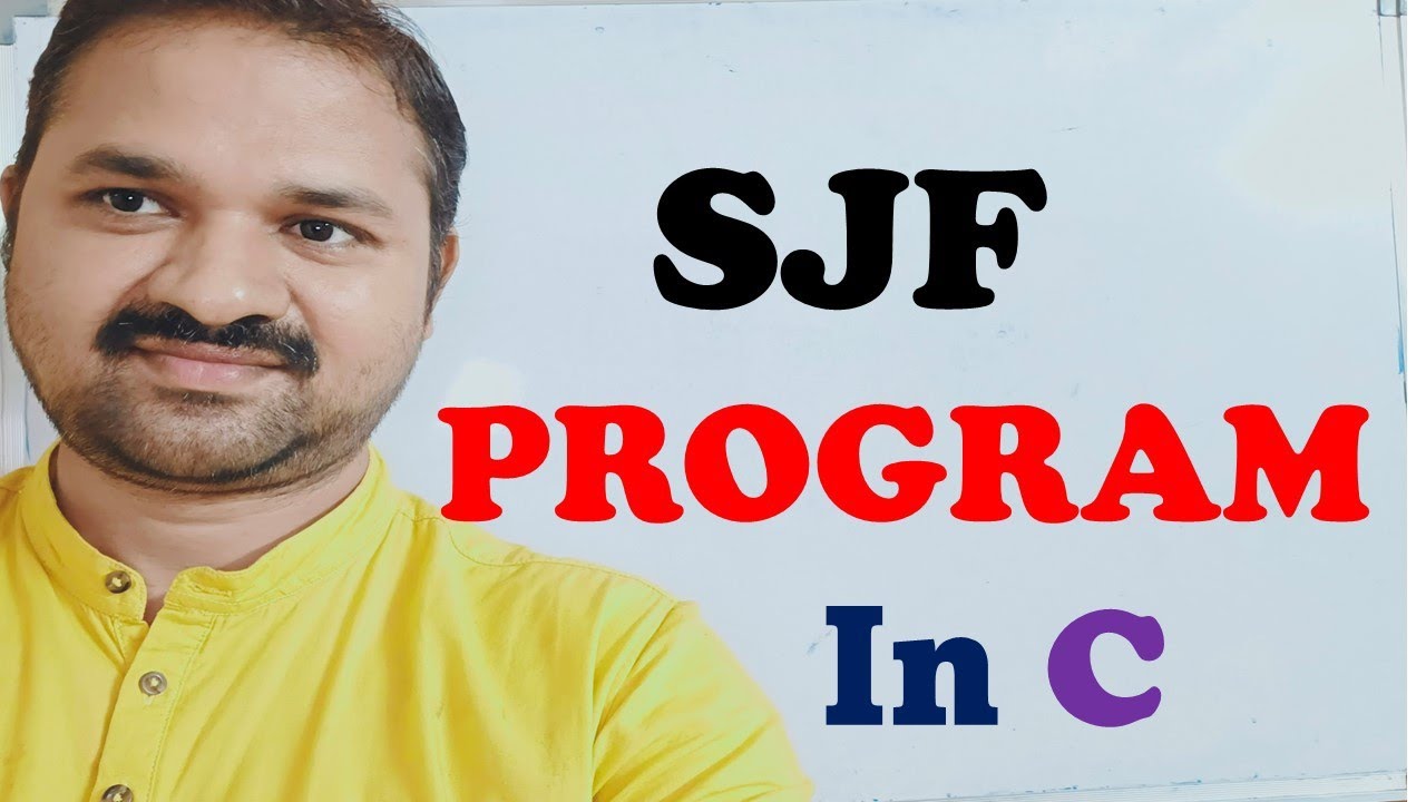 SJF Program in C language || Operating Systems lab || OS lab || Scheduling Algorithms lab