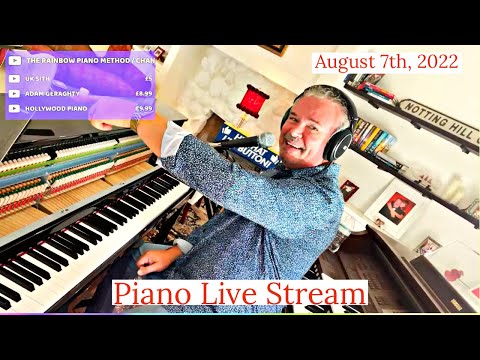 🔴 Piano Live Stream with Neil Archer - Sunday August 7th 2022