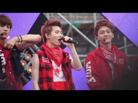 [ FanCam 1080p ] 130701 EXO talking @ HK Dome Festival