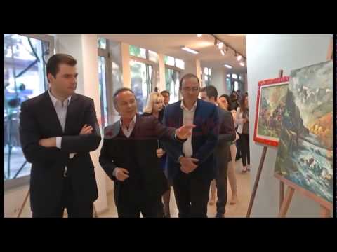 Peisazhi historik i Tiranës vjen në ekspozitën e piktorit, Ilir Çakalli