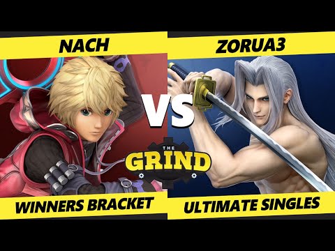 Pre-Glitch Grind  - Nach (Shulk) Vs. Zorua3 (Sephiroth) Smash Ultimate Tournament