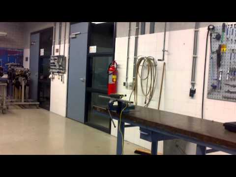 Airbag af laten gaan in de klas