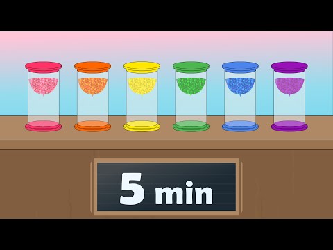 5 Minute Timer (Rainbow Sand)