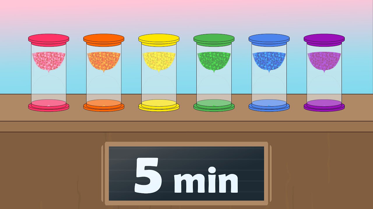 5 Minute Timer (Rainbow Sand)