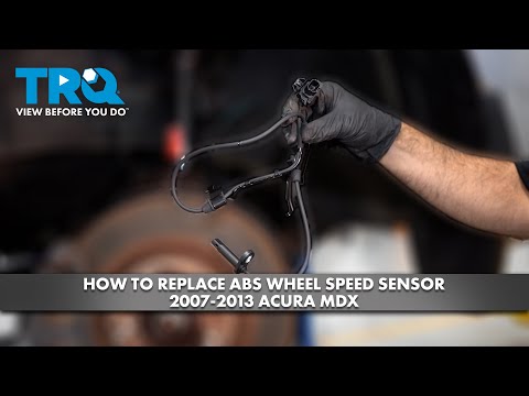 How to Replace ABS Wheel Speed Sensor 2007-2013 Acura MDX