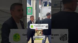 ANCELOTTI CHEGA AO MAIÃO PARA MIRASSOL x SANTOS!
