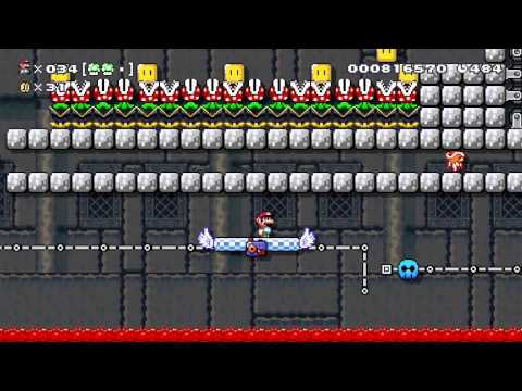 Super Mario Maker: Race the shell!