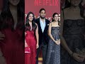 Akash Ambani Radhika Merchant Spotted At NMACC For The BADS Of Bollywood Premiere