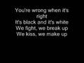 Katy Pery - Hot N Cold lyrics 