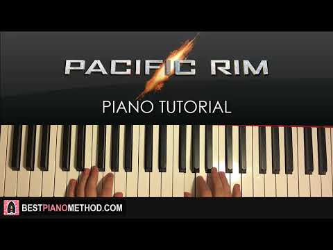 HOW TO PLAY - PACIFIC RIM THEME (Piano Tutorial Lesson)