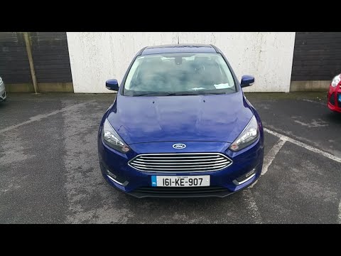 161KE907 - 2016 Ford Focus TITANIUM 1.5TD 95PS 6SPD 19,995