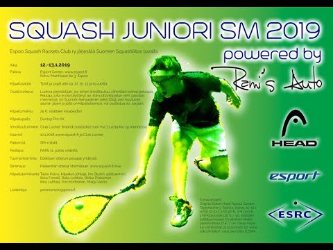 Squashin Juniori-SM 2019
