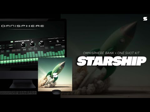 (50) Free Omnisphere Bank + One Shot Kit - STARSHIP (TRAP PRESETS, FUTURE, TRAVIS SCOTT, 808 MAFIA)