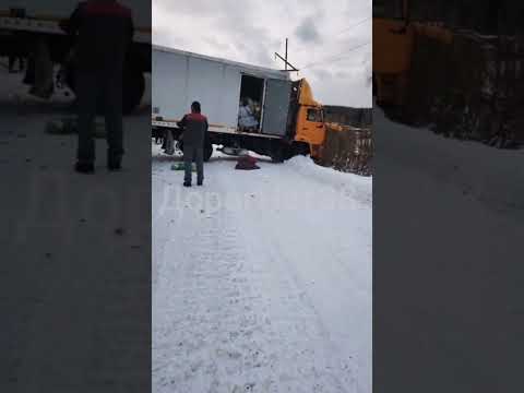 #дтп Эдучанка не смог подняться в гору Усть-Илимск